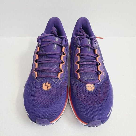 NEW Nike Air Zoom Pegasus 41 Clemson Tigers Running Shoes FZ5108-500 Size 11.5